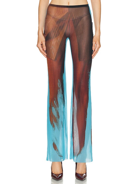 Jean Paul Gaultier Tennis Costume Pant in Multicolor | FWRD