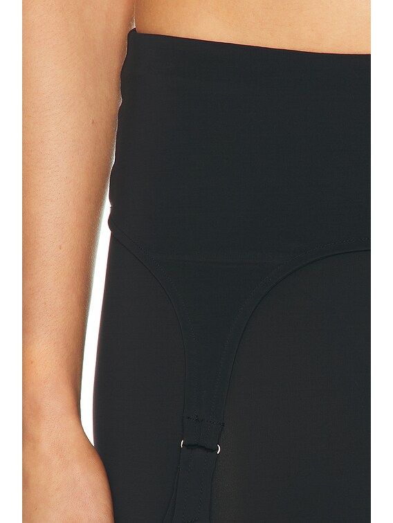 Jean Paul Gaultier Lingerie Garter Long Skirt in Dark Navy | FWRD