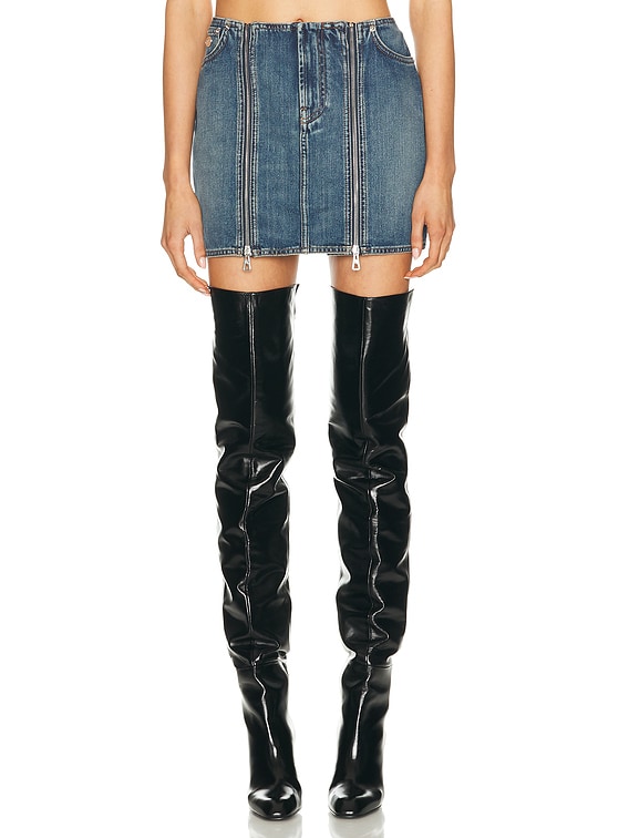 Jean Paul Gaultier スカート - Vintage Blue | FWRD