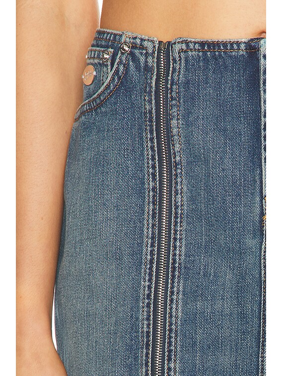 Jean Paul Gaultier スカート - Vintage Blue | FWRD