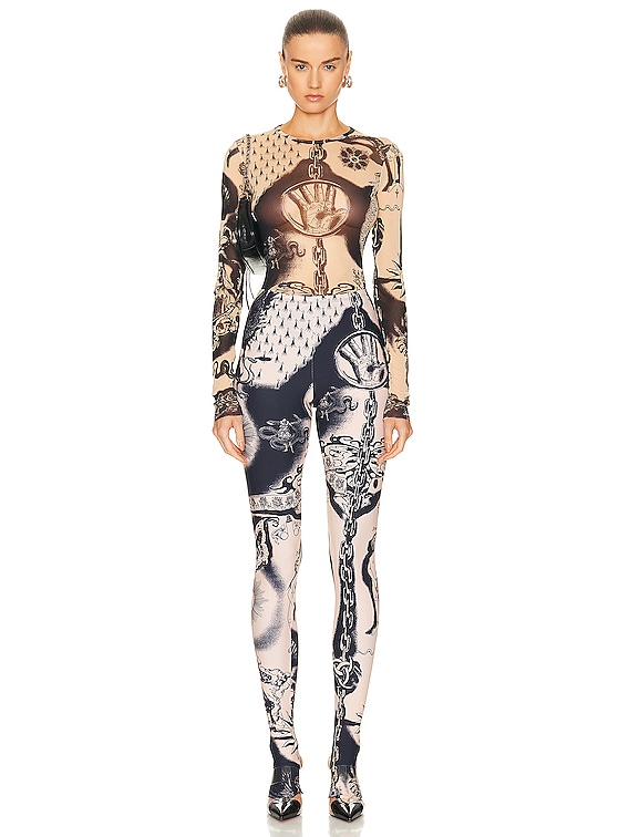 Jean Paul Gaultier トップ - Nude & Navy | FWRD