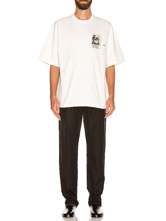 【関税＆送料込み】Jil Sander T Shirt Cn Ss T-Shirt Jil Sander CN SS T-Shirt in Natural | FWRD