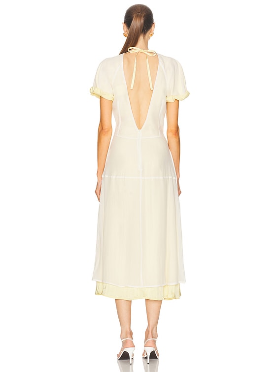 jil sander short sleeve dress Jil Sander Short Sleeve Dress - Piuma