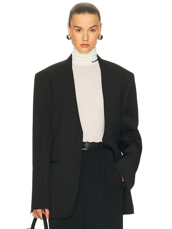 Jil Sander 49 Jacket in Black | FWRD