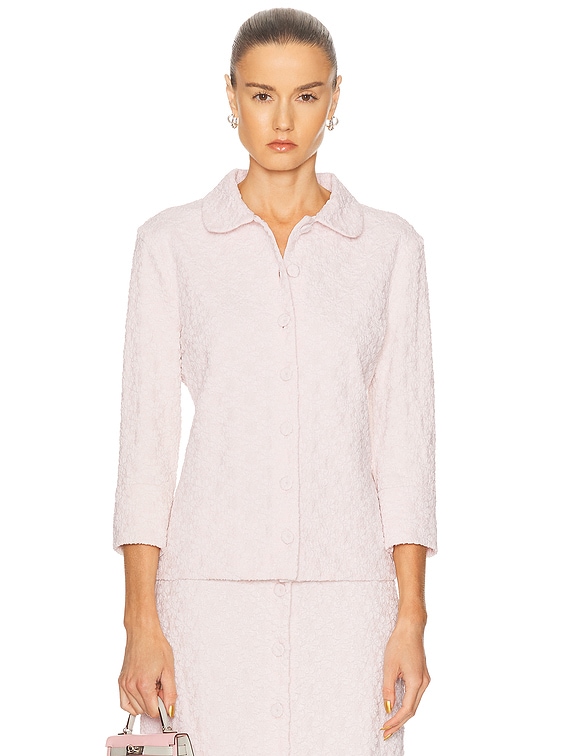 Jil Sander 3D Flower Top in Morganite | FWRD