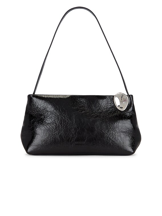 海外ブランド  Bag Shoulder Zip Jewel Sander Jil in FWRD | Black バッグ