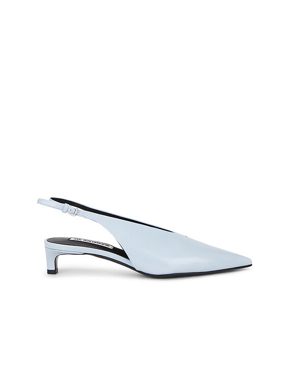 Jil Sander Sling Back Heel in Powder Blue | FWRD