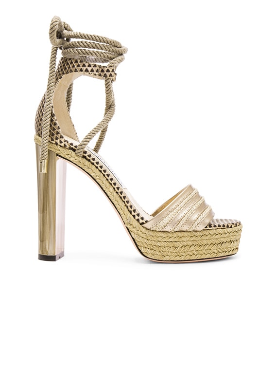 85mm saeda satin sandals - Jimmy Choo - Women | Luisaviaroma