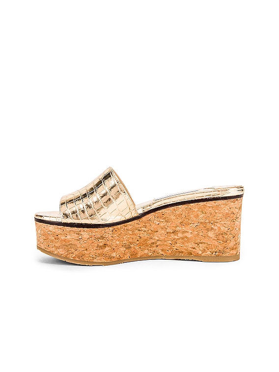 Jimmy★Choo(セールで選べる2色)オシャレウェッジDeeDee80 Jimmy☆Choo(セールで選べる2色)オシャレウェッジDeeDee80