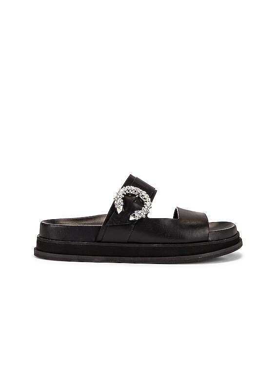 美品☆箱付】JIMMY CHOO Marga Flat サンダル 24cm