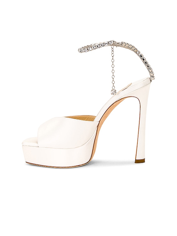 Jimmy Choo Crystal Sandals in Ruby - More Than You Can Imagine