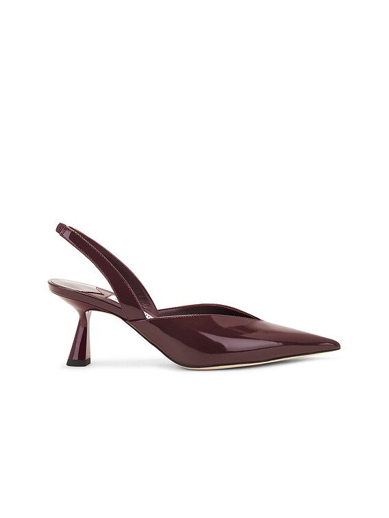 Jimmy Choo Maryanne 65 Slingback Pump in Garnet | FWRD