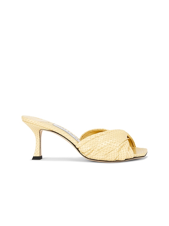 Jimmy Choo Skye Twist 70 Mule in Corn | FWRD