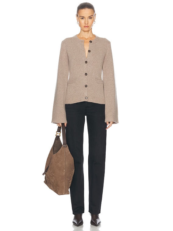 Karen　ベージュ Plus Size Wrap Sweater - Flattering V-Neck Knit for Curves | Shop