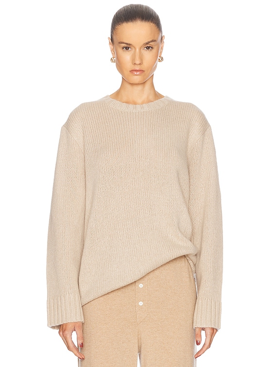 Cashmere Amelia Crewneck Sweater