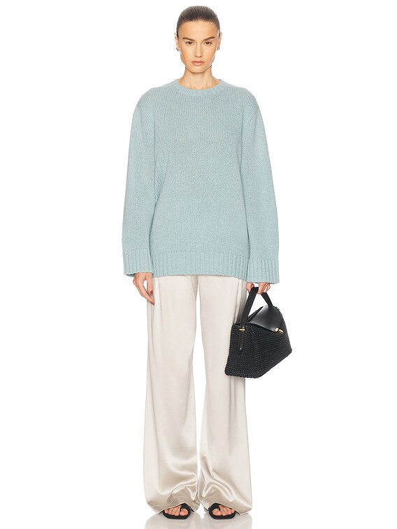 Cashmere Amelia Crewneck Sweater