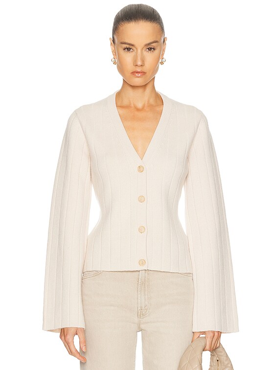 Jenni Kayne Rory Cardigan in Ivory | FWRD