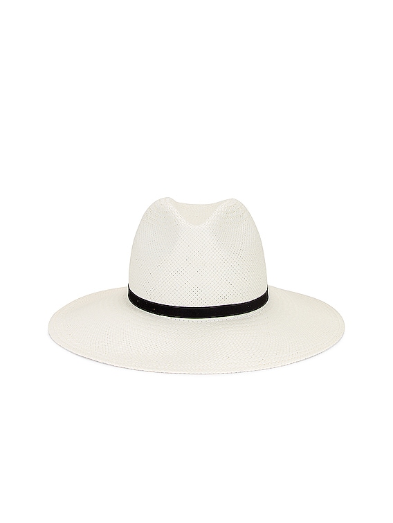 Janessa Leone Demitria Packable Hat in Bleach | FWRD