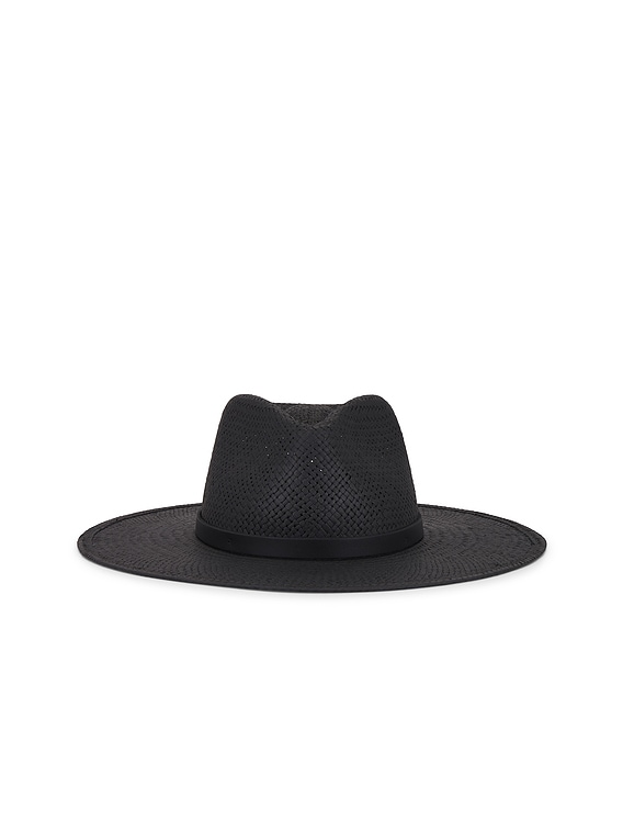 Janessa Leone Sherman Hat in Black | FWRD