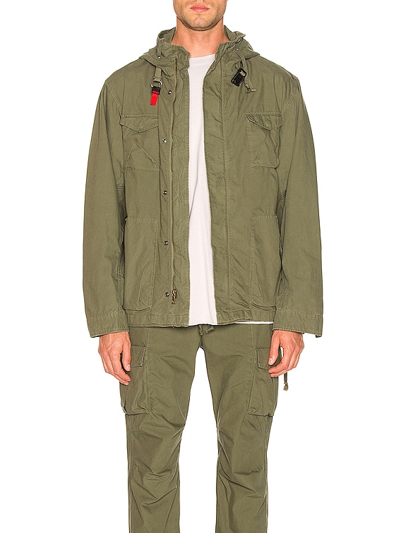 JOHN ELLIOTT Military Zip Field Jacket 