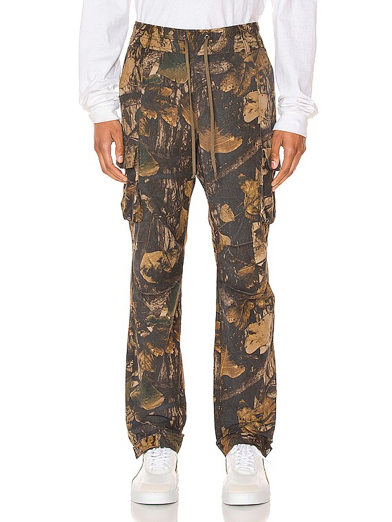 John Elliott Panorama Cargo Pants - Tree Camo Brown | Garmentory
