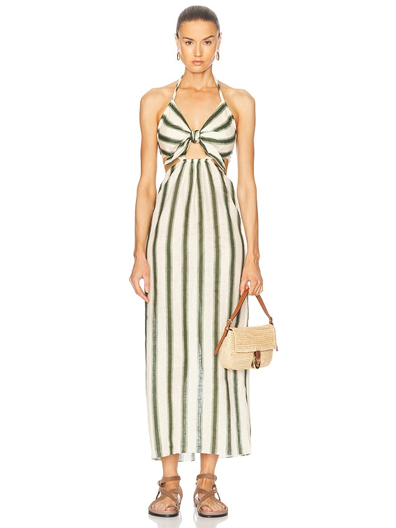 Johanna Ortiz LOS SIETE MARES ドレス - Swim Tie Dye Lines