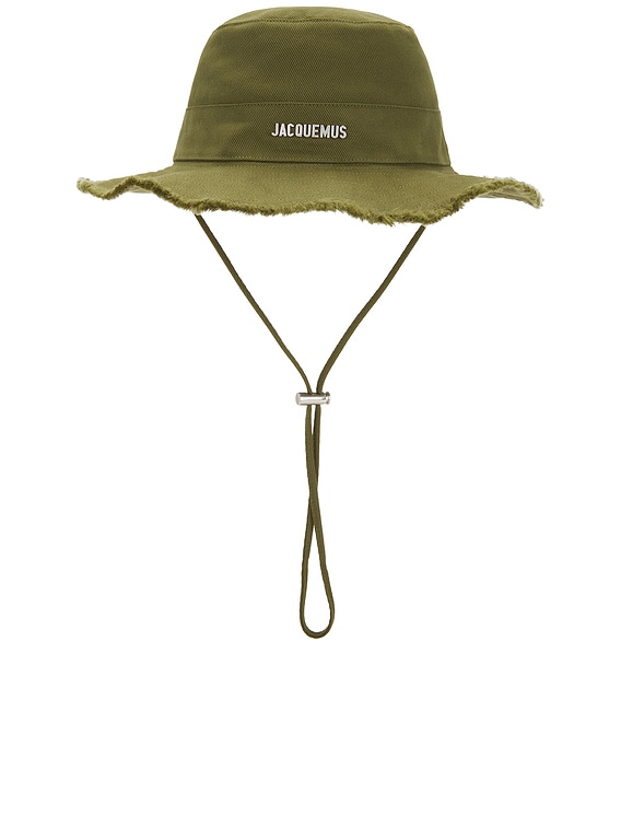 ★JACQUEMUS★Le Bob Artichaut Bucket Hat Le Bob Artichaut bucket hat in white - Jacquemus | Mytheresa