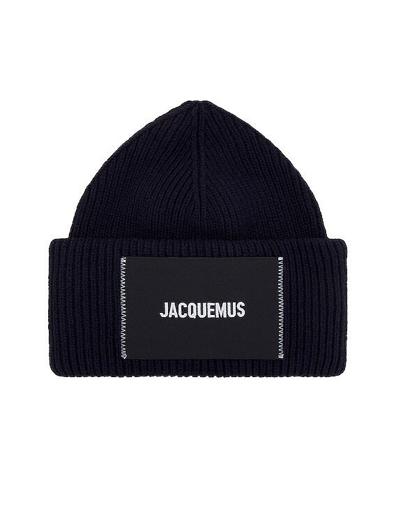 JACQUEMUS Le Bonnet in Navy | FWRD