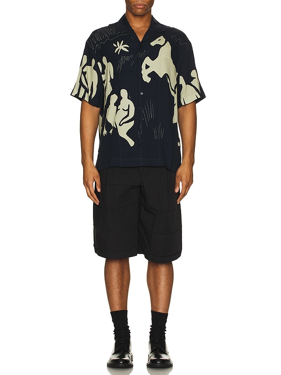 Le Short Navega Plisse