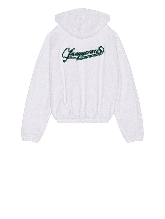 JACQUEMUS Le Hoodie Torneo in Athletic Club Grey | FWRD