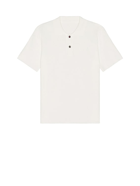 JACQUEMUS Le Polo Maille in Off White | FWRD