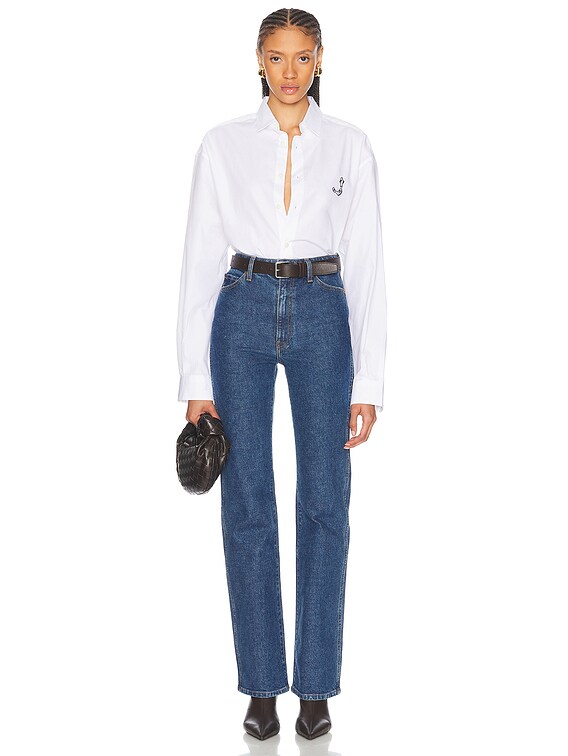 Jacquemus La Chemise Simon Shirts Light Blue - Wanan Luxury