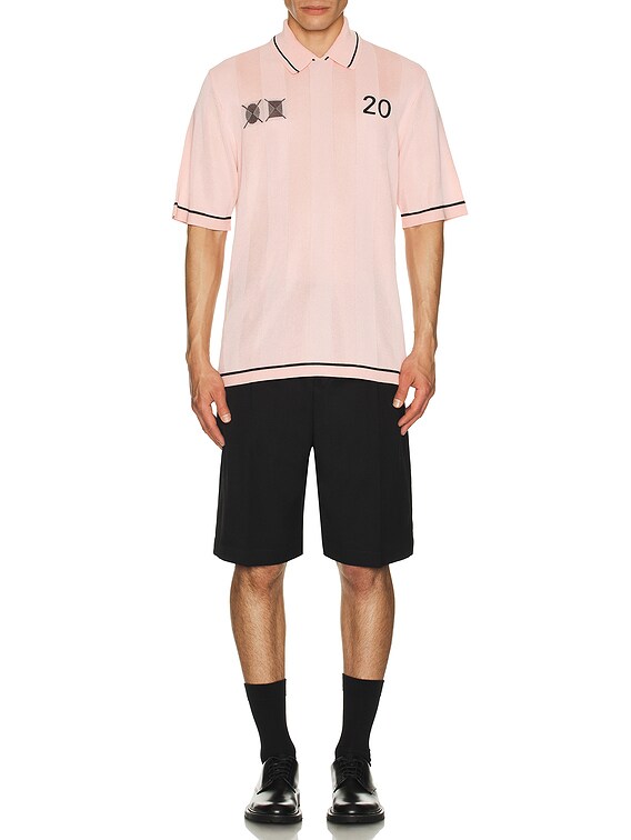 JACQUEMUS Le Polo Liga in Light Pink | FWRD