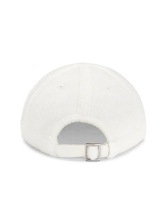 JACQUEMUS La Casquette Feutre in White | FWRD