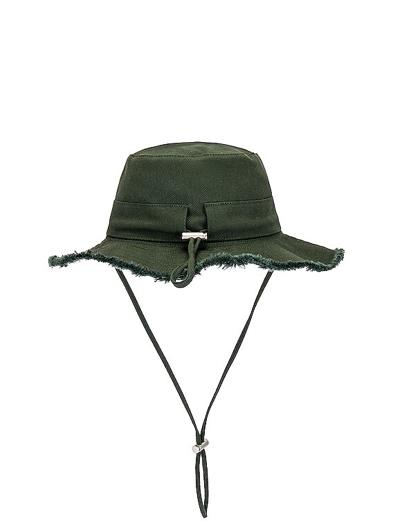 JACQUEMUS Le Bob Artichaut in Dark Green | FWRD display picture 1