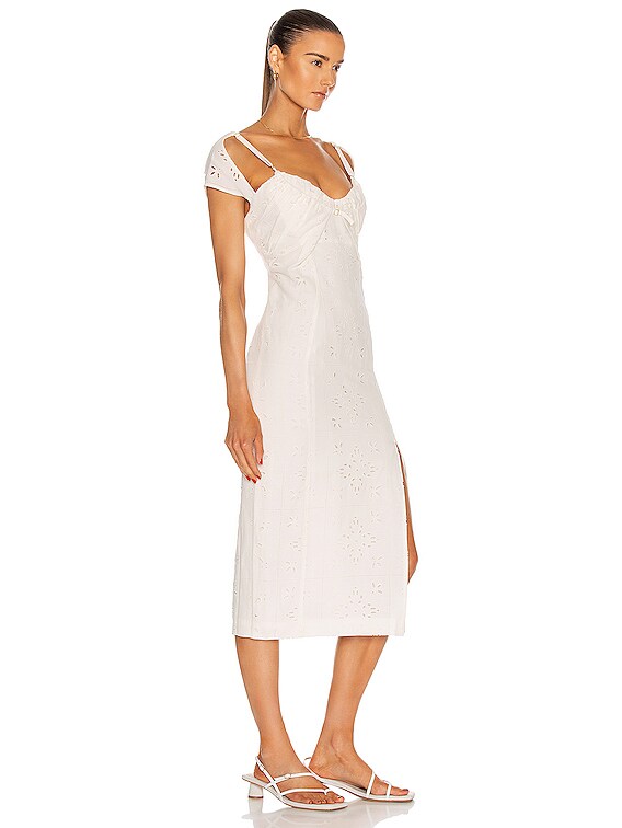 robe cocktail ecru