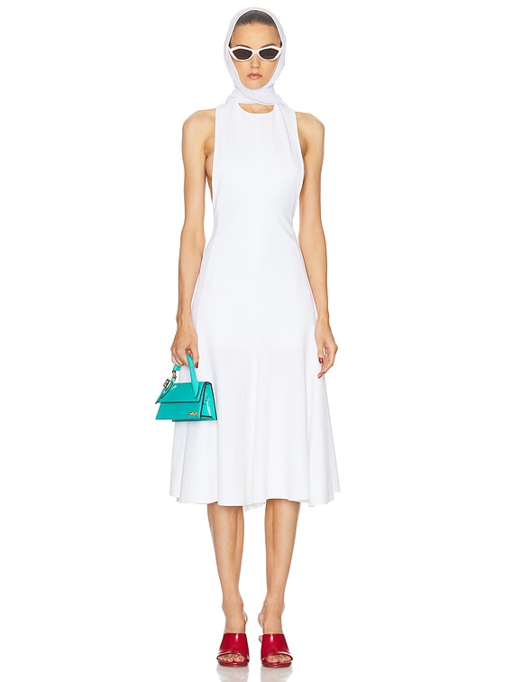JACQUEMUS La Robe Favola in White | FWRD
