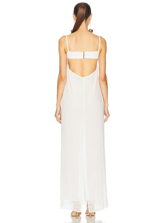 Jacquemus La Robe Peplo Longue ドレープドレス La robe peplo longue draped long dress - Jacquemus - Women