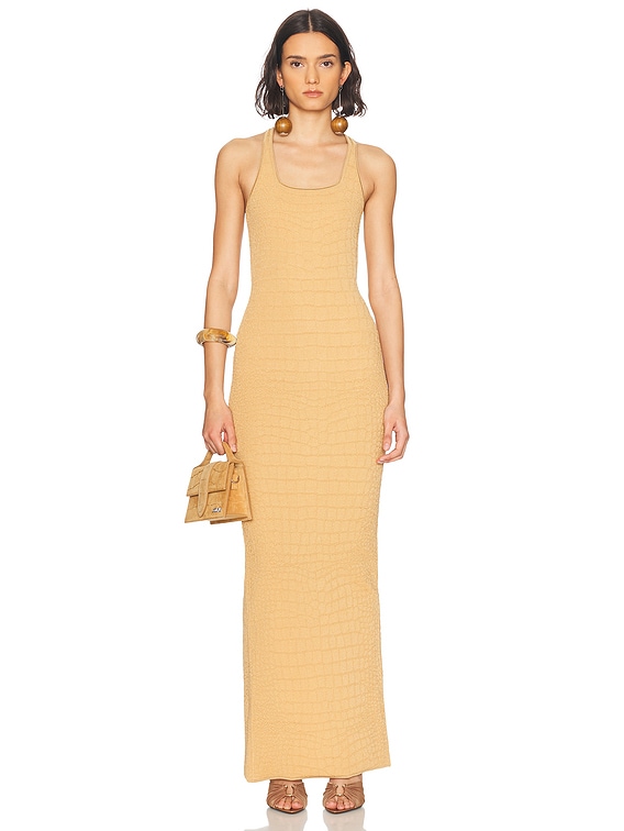 【関税＆送料込み】Jacquemus The Scala Long Dress Scala textured dress | Jacquemus | Maxi | Simons