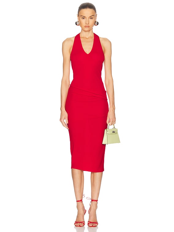 【23AW NEW】JACQUEMUS_woman / La Robe Espelho ドレス / Red 23AW NEW】JACQUEMUS_woman / La Robe Espelho ドレス / Red