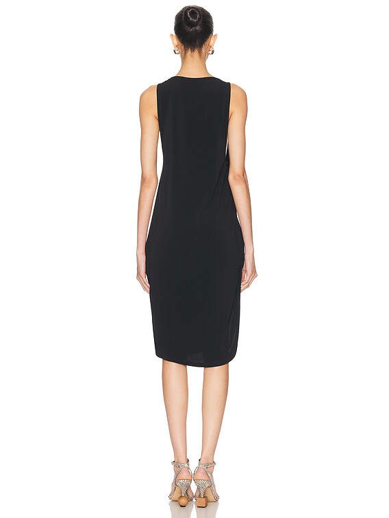 JACQUEMUS La Robe Peplo Courte in Black | FWRD