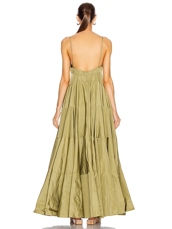 JACQUEMUS La Robe Manosque in Green FWRD