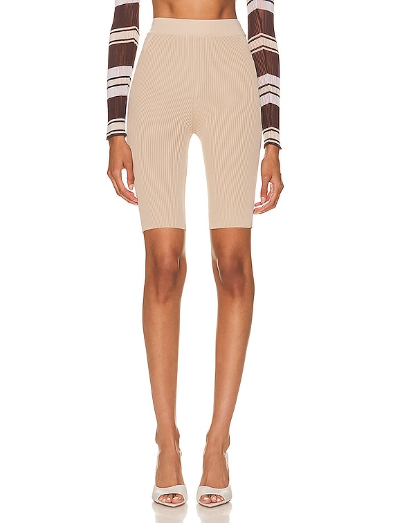 JACQUEMUS Le Short Lucca in Beige FWRD