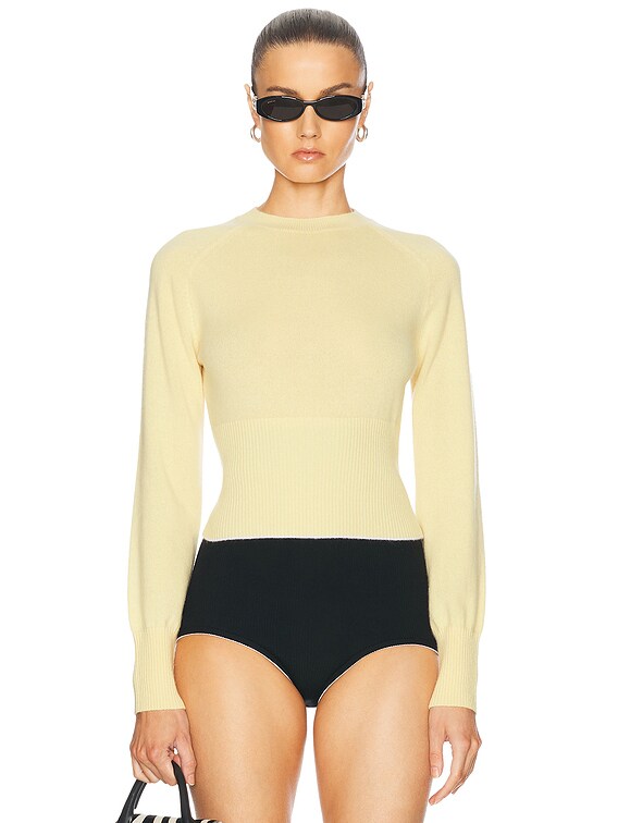JACQUEMUS La Maille Soglia in Light Yellow | FWRD