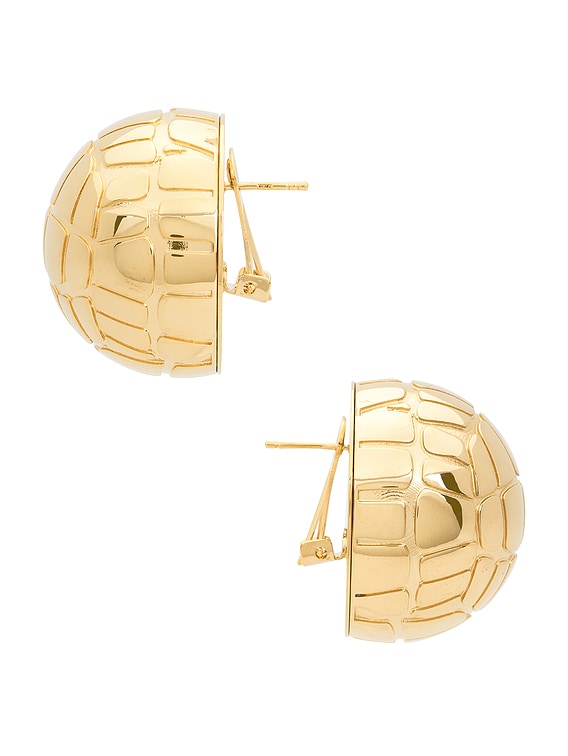ピアス JACQUEMUS LES BOUCLES SALON' EARRINGS JACQUEMUS Les Boucles Salon in Gold | FWRD