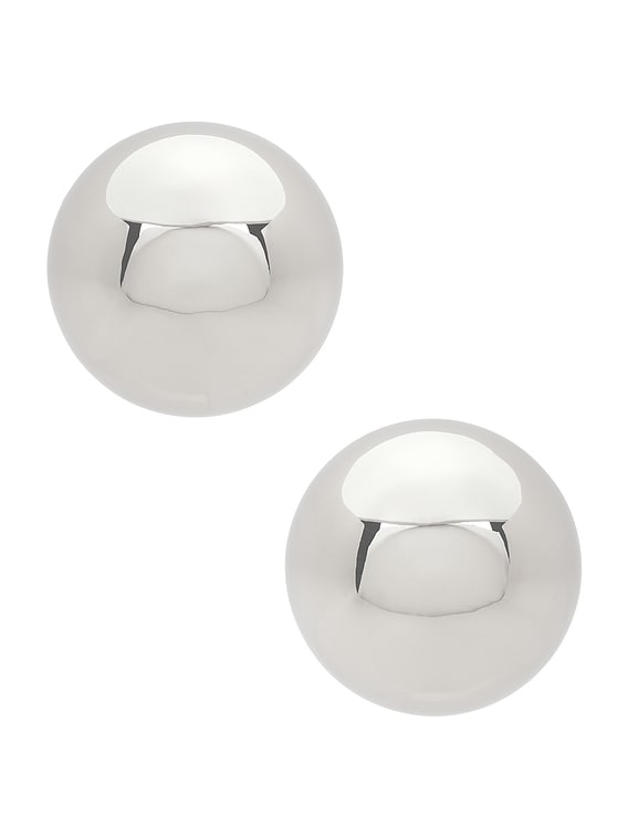 ピアス Jacquemus Les Boucles Salon JACQUEMUS Les Boucles Salon in Silver | FWRD