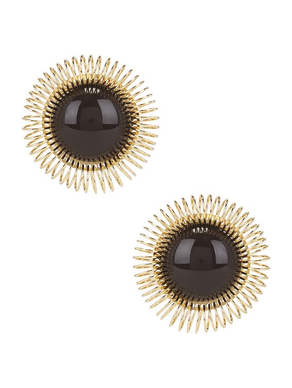 JACQUEMUS Les Tournesols in Gold & Brown | FWRD