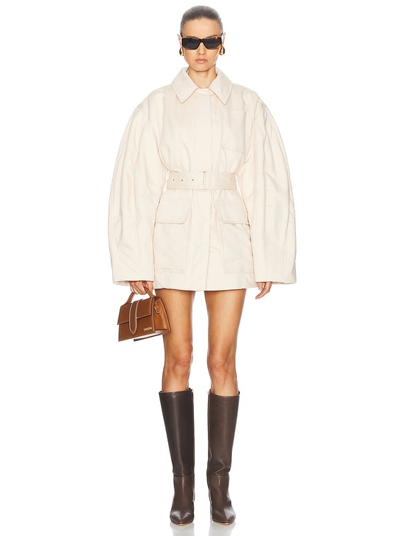 JACQUEMUS Le Blouson Bari in Beige | FWRD