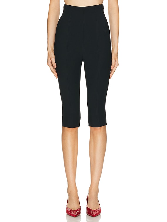 JACQUEMUS Le Pantalon Capri in Black | FWRD