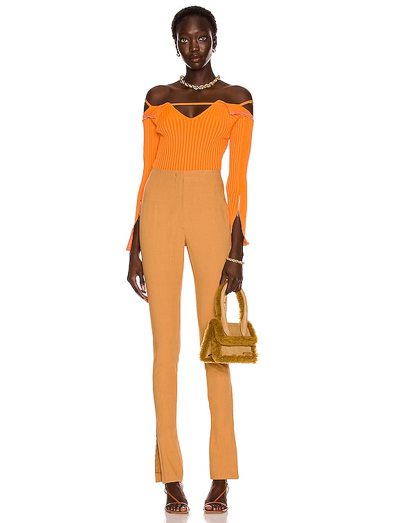JACQUEMUS La Maille Oro in Orange | FWRD